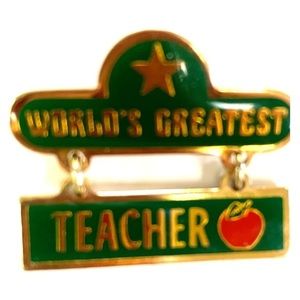 World’s Greatest Teacher Pin